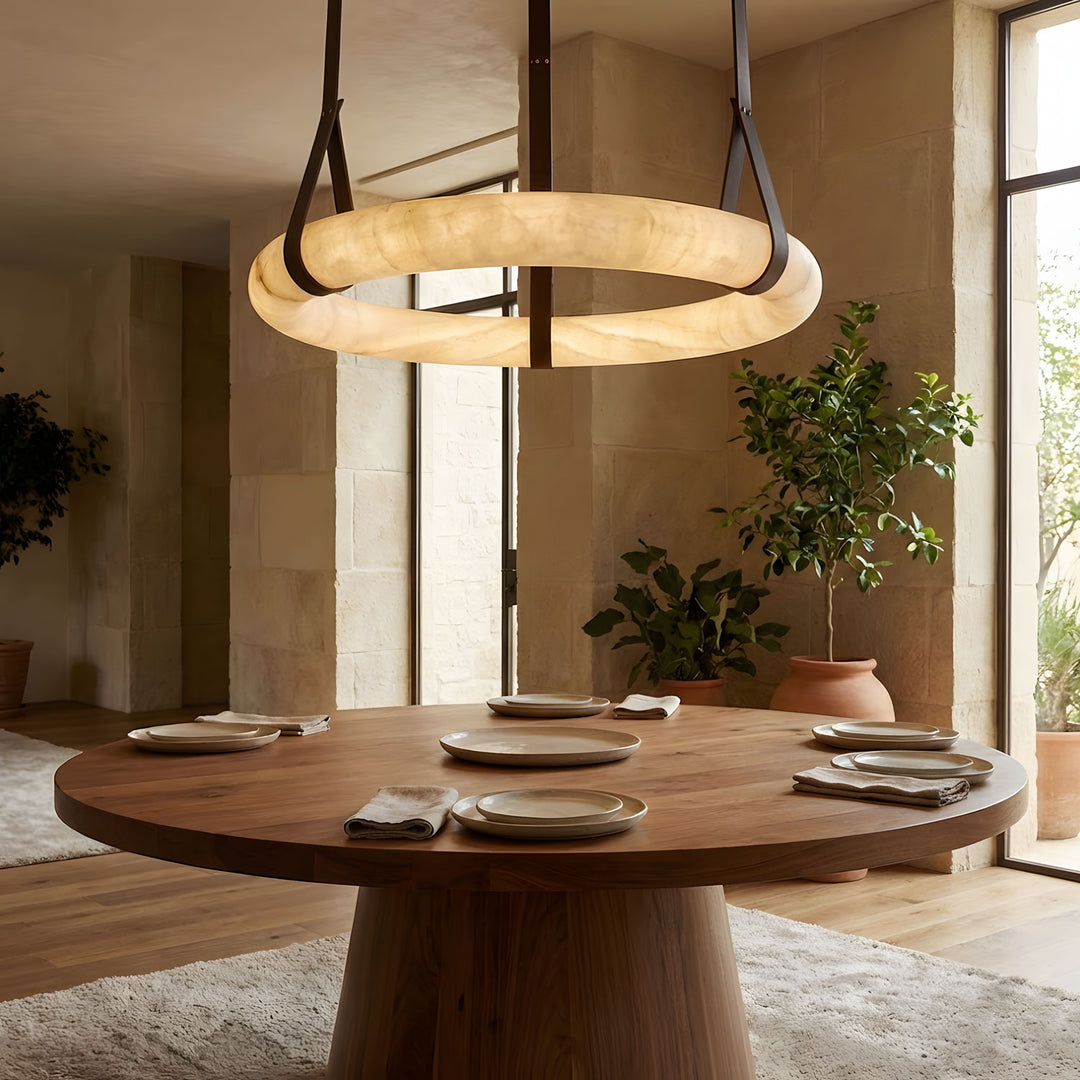 Oslo Alabaster Pendant Light A - Vakkerlight
