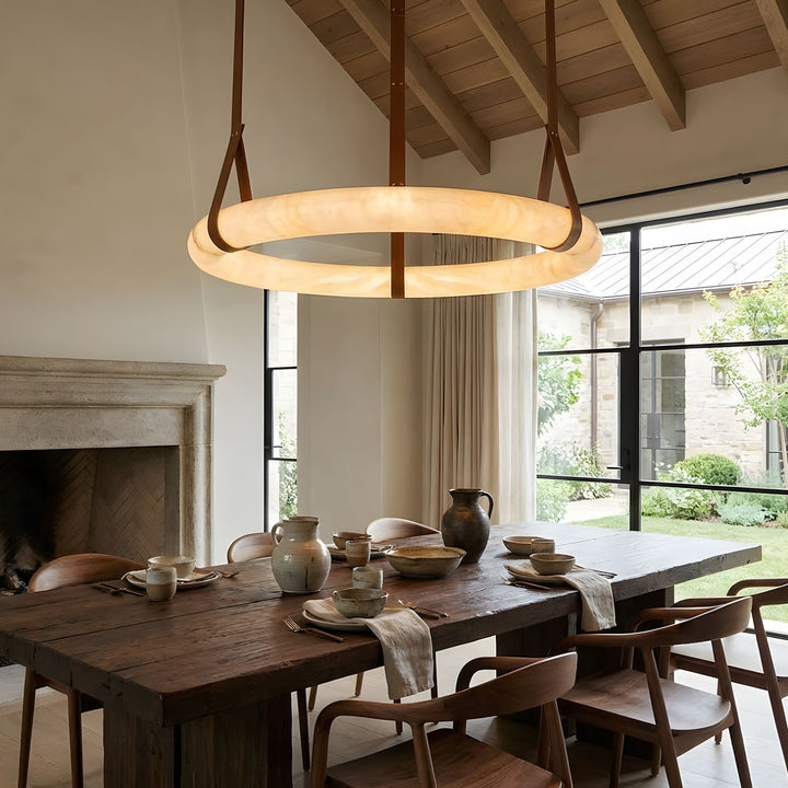 Oslo Alabaster Pendant Light A - Vakkerlight