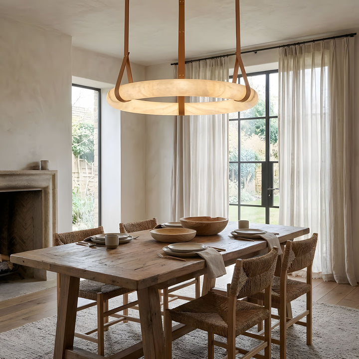 Oslo Alabaster Pendant Light A - Vakkerlight