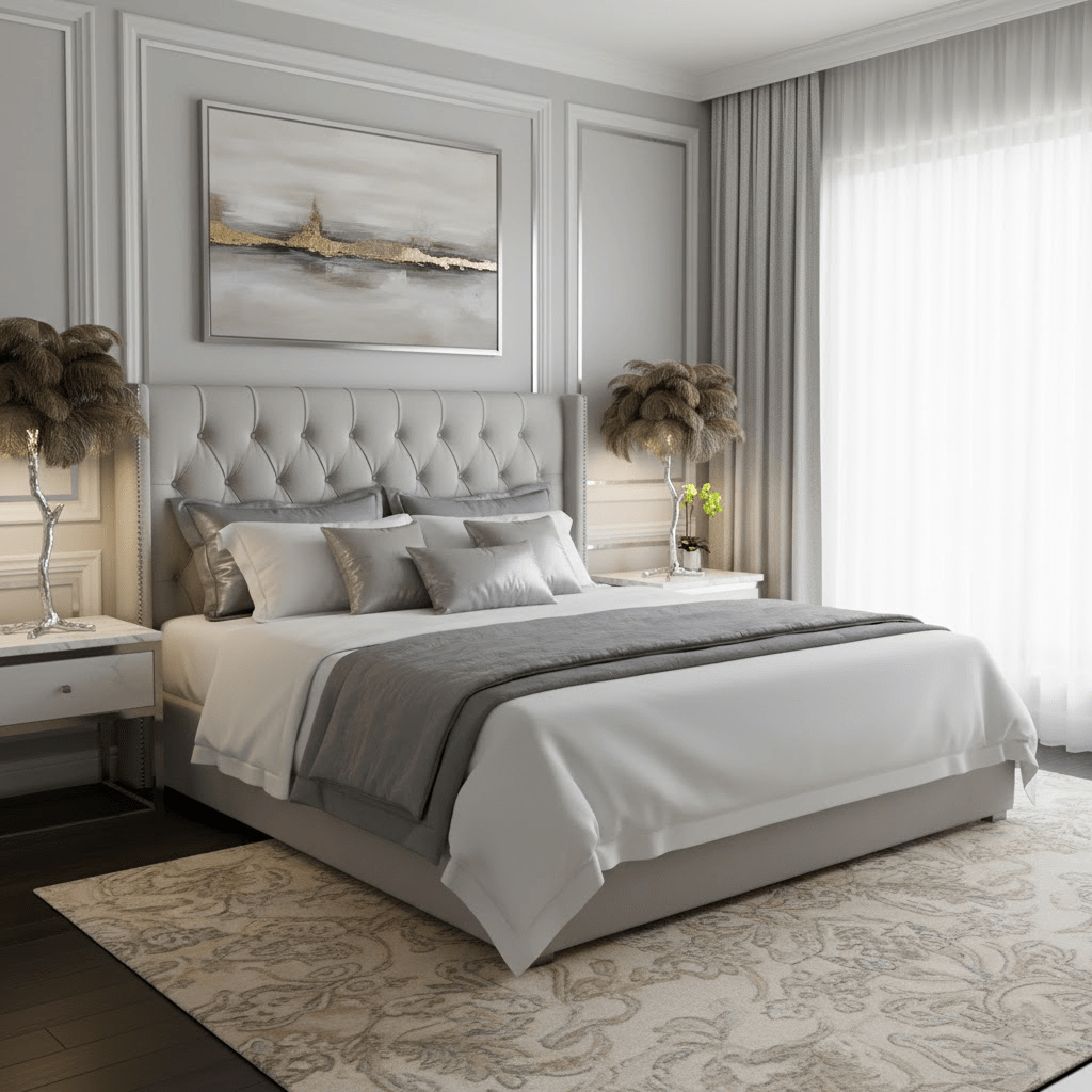 Ostrich Feather Table Lamp - Vakkerlight