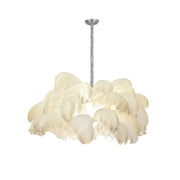 Ostrich Feather Chandelier