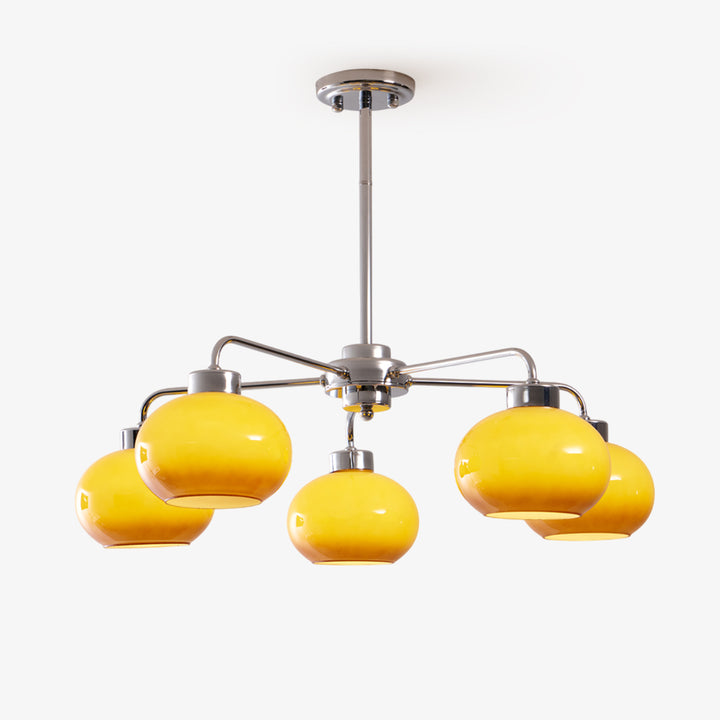 Oval Persimmon Chandelier - Vakkerlight