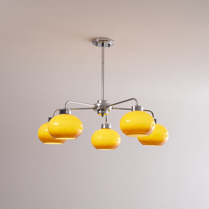Oval Persimmon Chandelier - Vakkerlight
