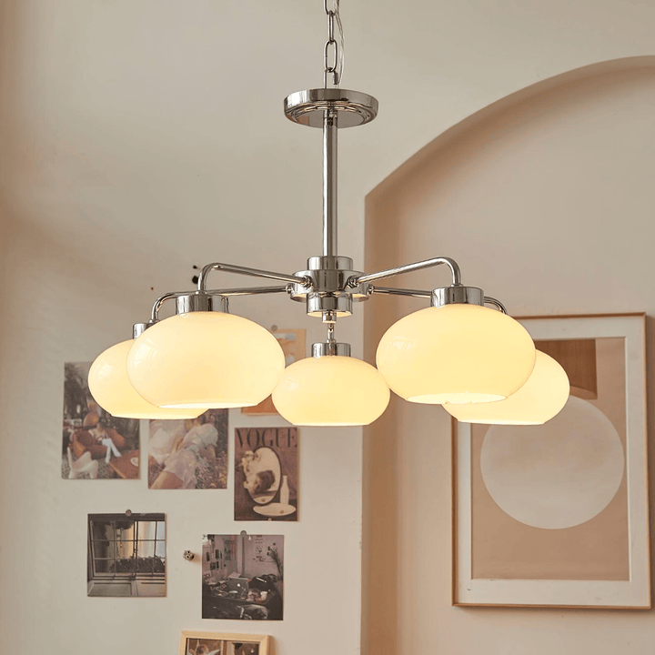 Oval Persimmon Chandelier - Vakkerlight