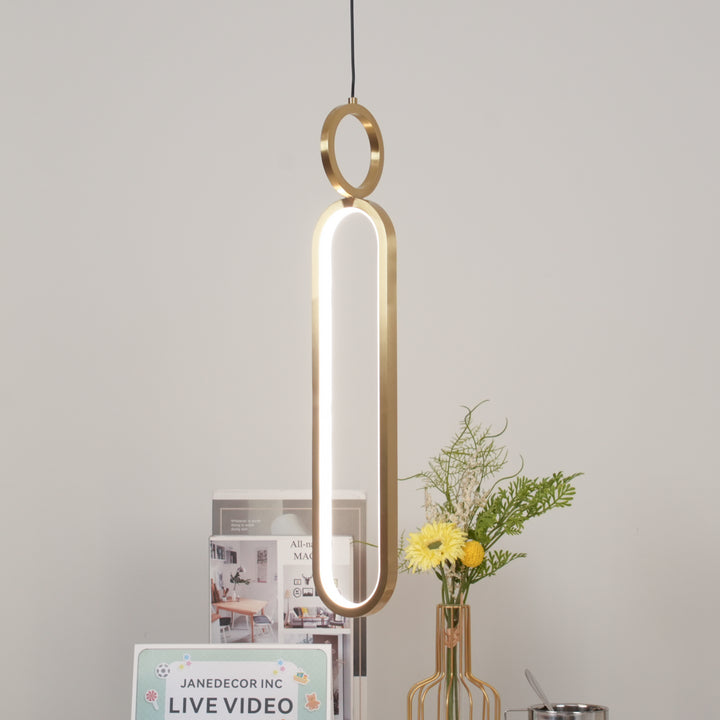 Oval Rings Pendant Light - Vakkerlight