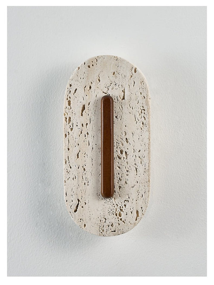 Ovale Travertine Wall Lamp – detail 7