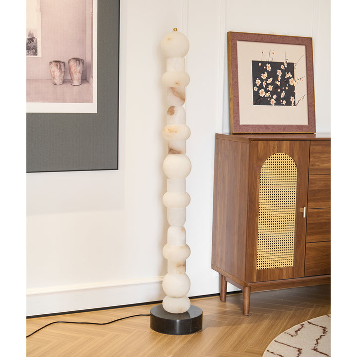Spanish Alabaster Floor Lamp - Vakkerlight