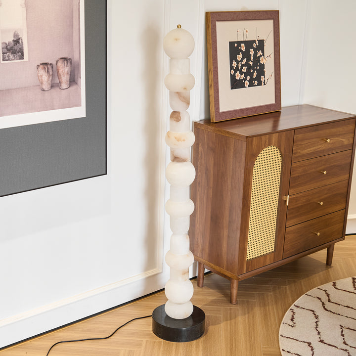 Spanish Alabaster Floor Lamp - Vakkerlight