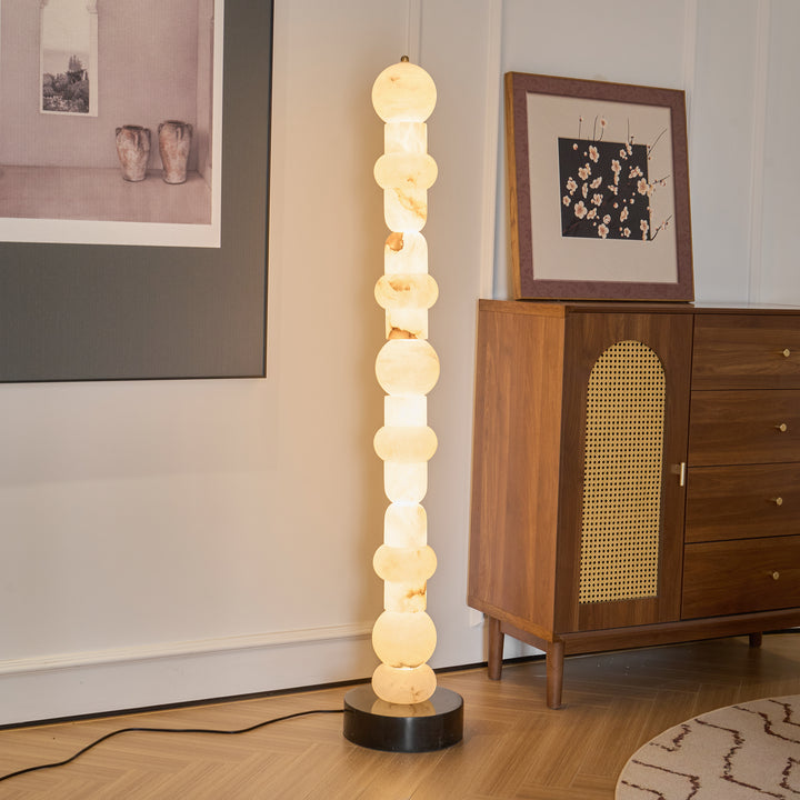 Spanish Alabaster Floor Lamp - Vakkerlight