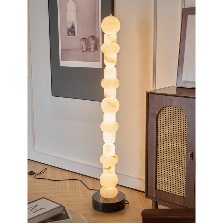 Spanish Alabaster Floor Lamp - Vakkerlight