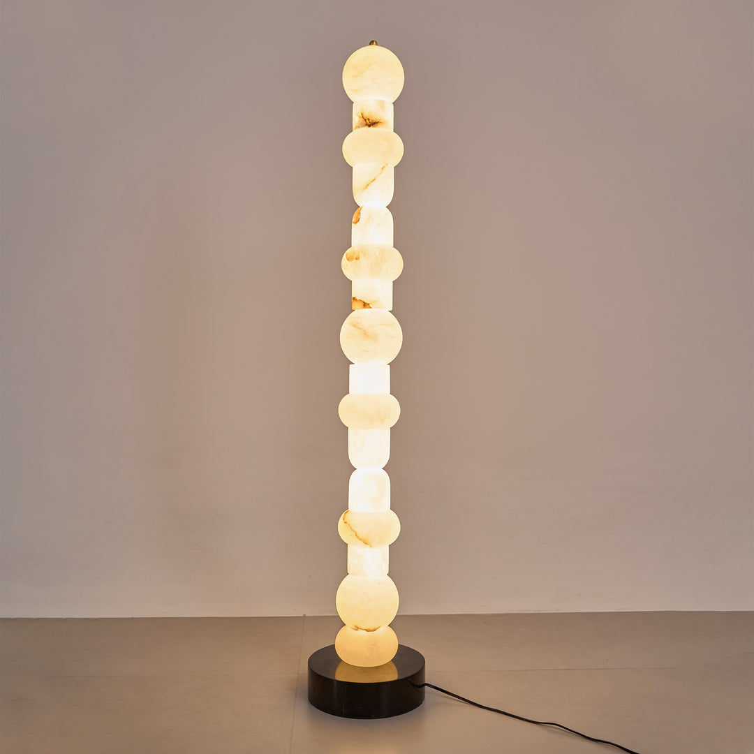 Spanish Alabaster Floor Lamp - Vakkerlight