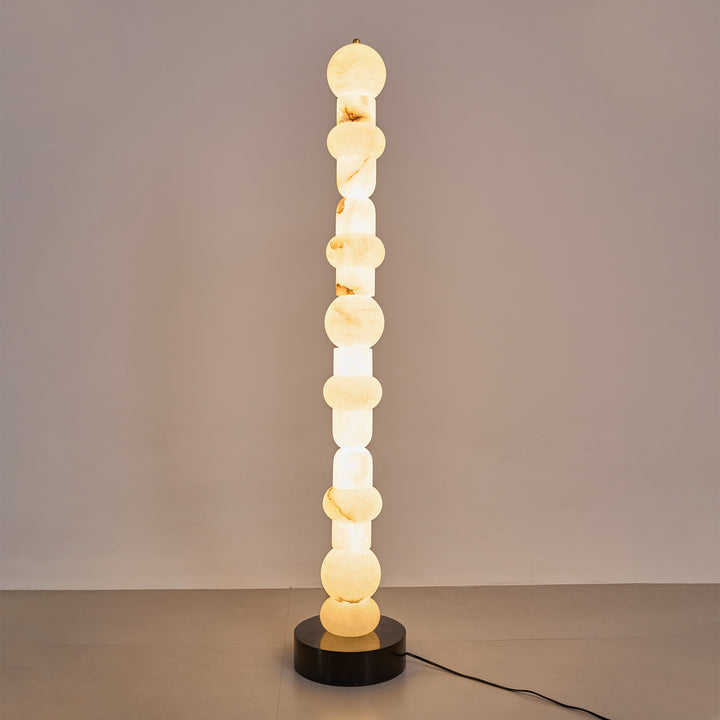 Spanish Alabaster Floor Lamp - Vakkerlight