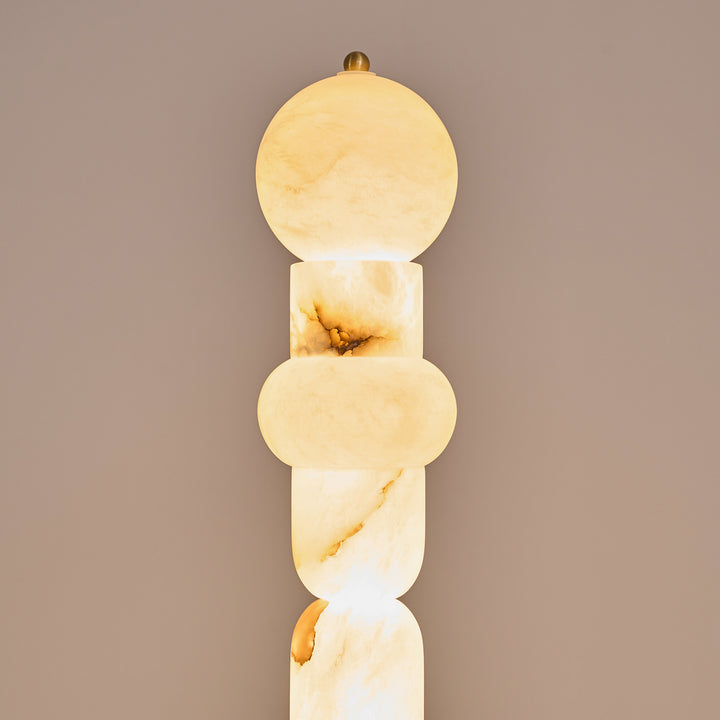 Spanish Alabaster Floor Lamp - Vakkerlight
