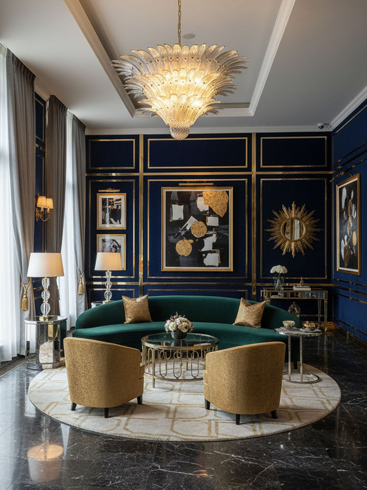 Palm Grove Murano Chandelier - Vakkerlight