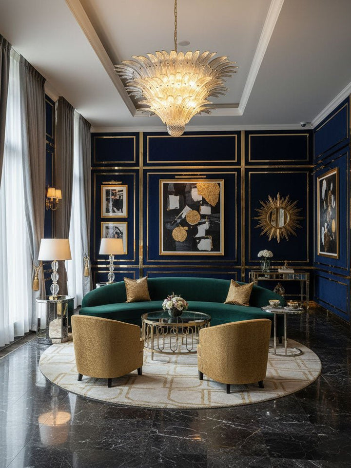 Palm Grove Murano Chandelier - Vakkerlight