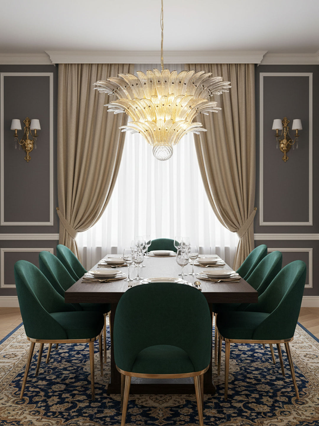 Palm Grove Murano Chandelier - Vakkerlight