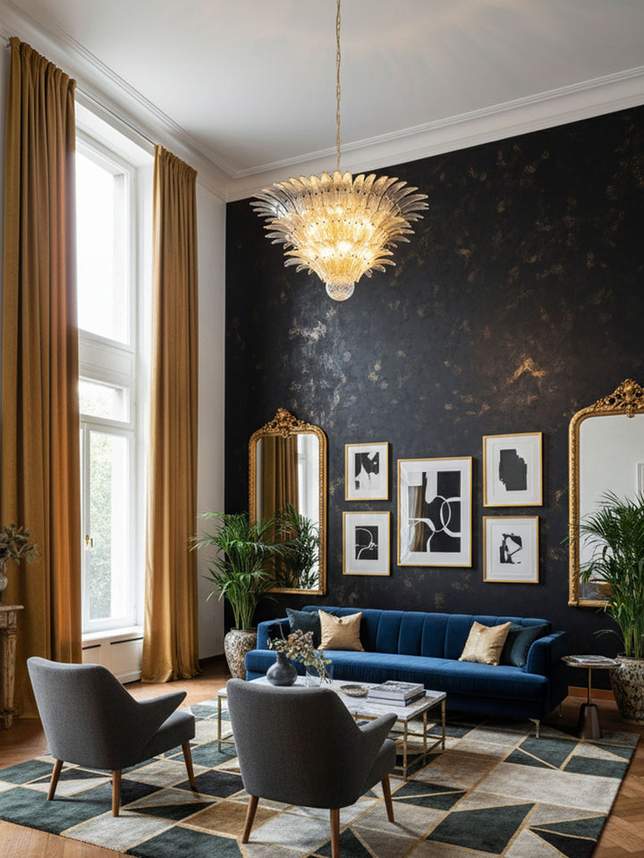 Palm Grove Murano Chandelier - Vakkerlight