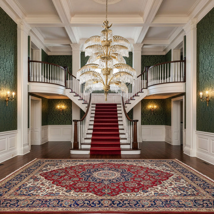 Palmera Brass Chandelier - Vakkerlight