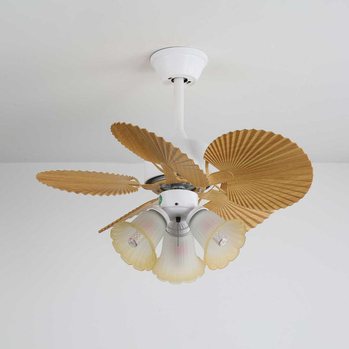 Palmera Bloom Ceiling Fan Light - Vakkerlight