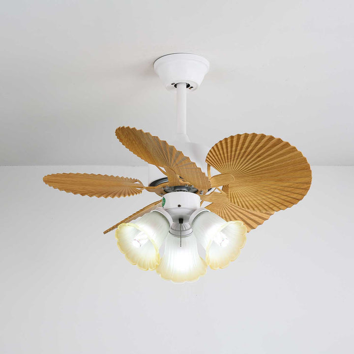 Palmera Bloom Ceiling Fan Light - Vakkerlight