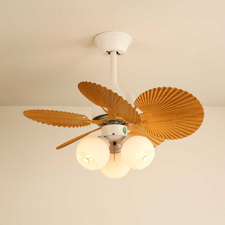 Palmera Bloom Ceiling Fan Light - Vakkerlight