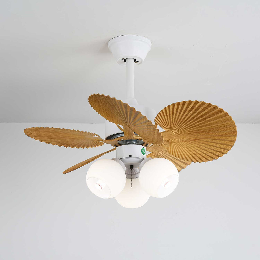 Palmera Bloom Ceiling Fan Light - Vakkerlight