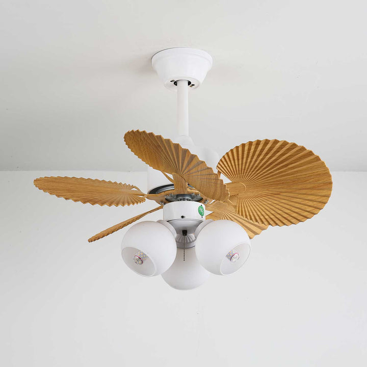 Palmera Bloom Ceiling Fan Light - Vakkerlight