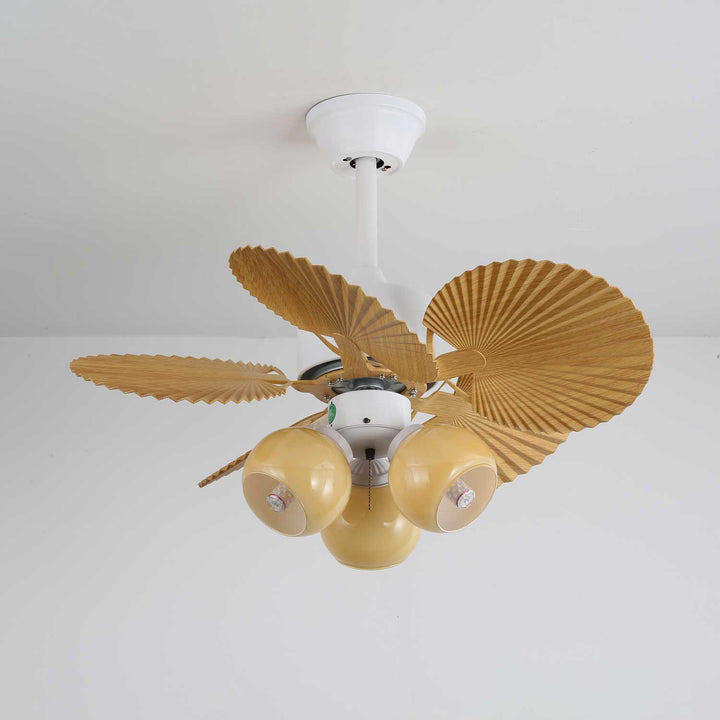 Palmera Bloom Ceiling Fan Light - Vakkerlight