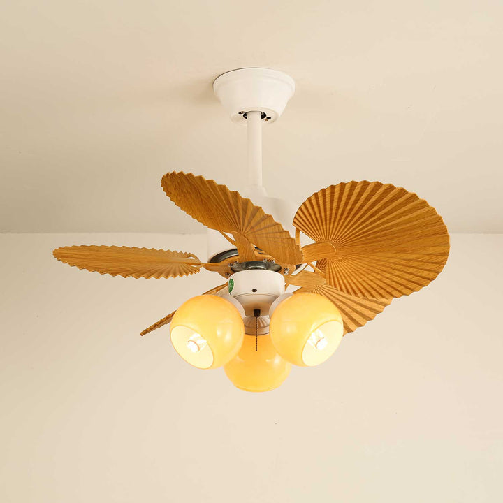 Palmera Bloom Ceiling Fan Light - Vakkerlight