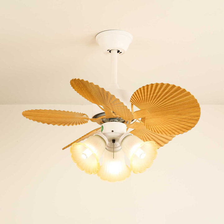 Palmera Bloom Ceiling Fan Light - Vakkerlight