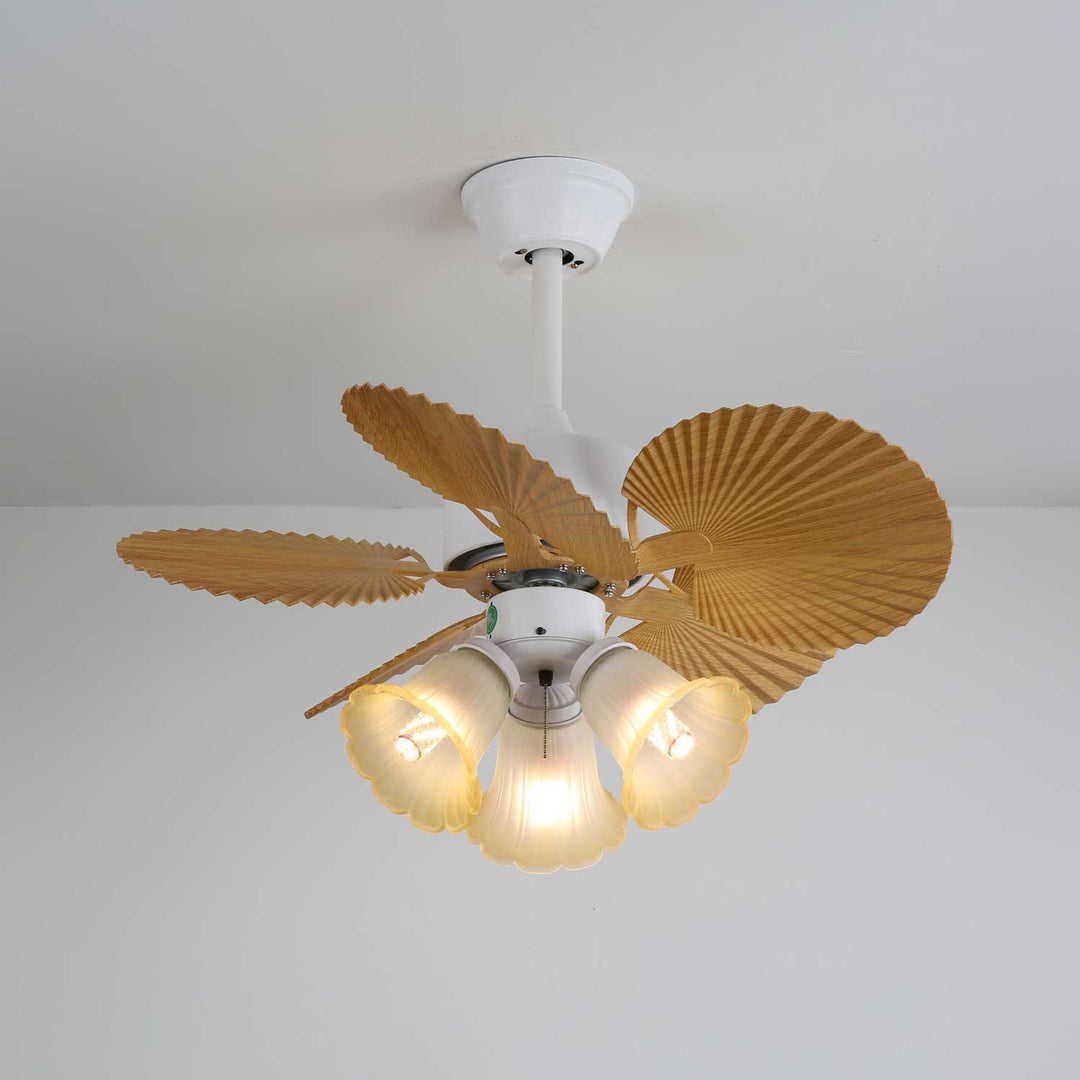 Palmera Bloom Ceiling Fan Light - Vakkerlight
