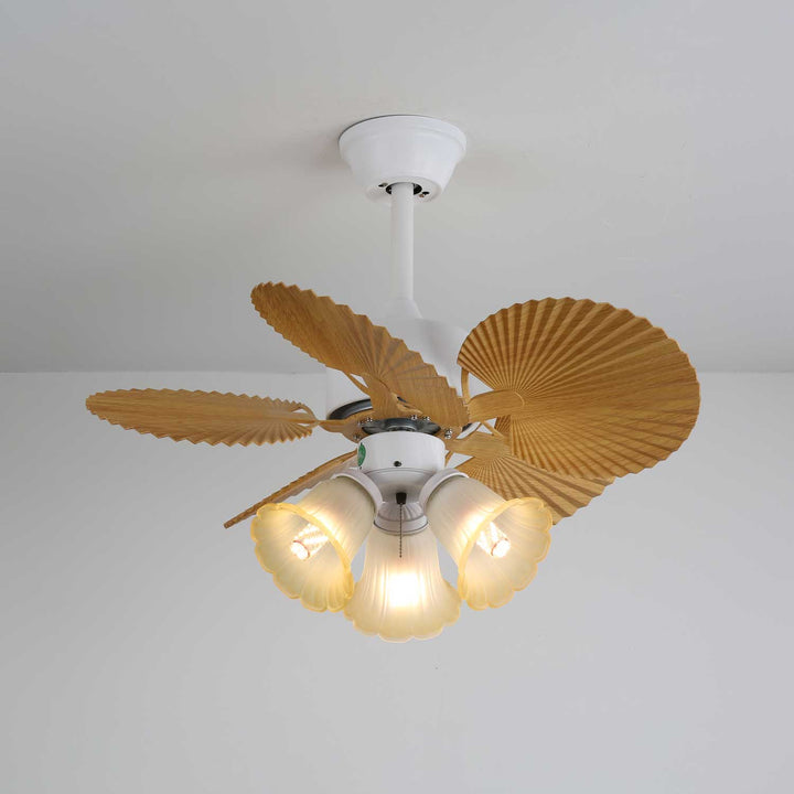 Palmera Bloom Ceiling Fan Light - Vakkerlight