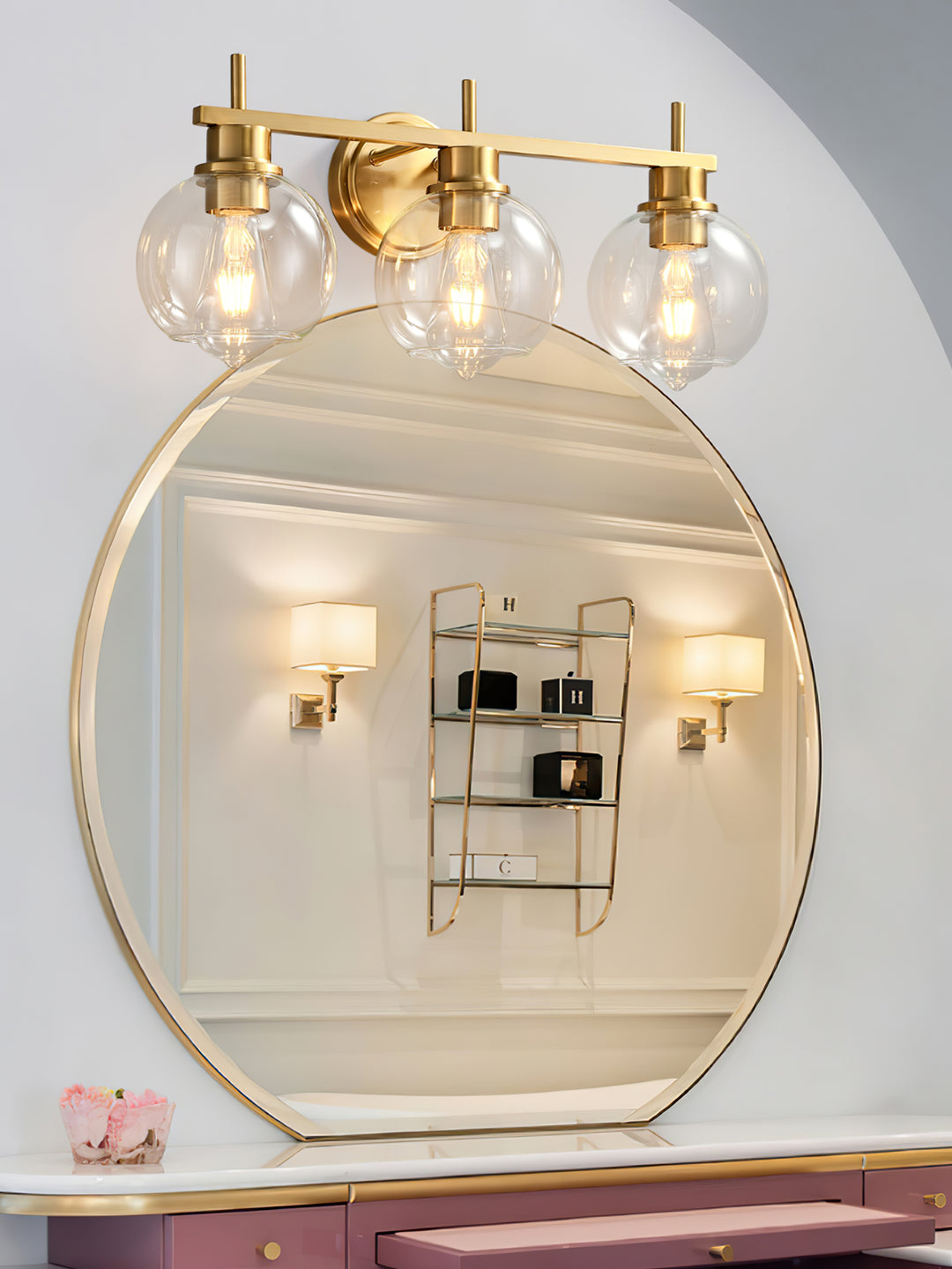 Paloma Bubble Vanity Wall Light