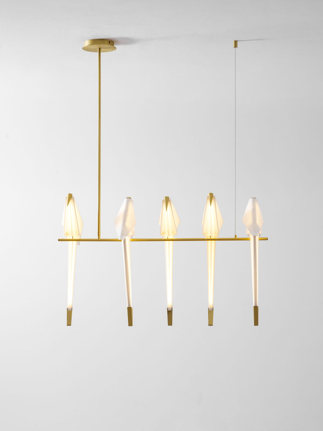 Paper Crane Bird LED Chandelier - Vakkerlight