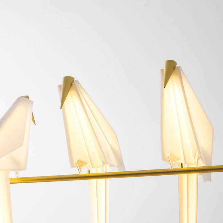 Paper Crane Bird LED Chandelier - Vakkerlight