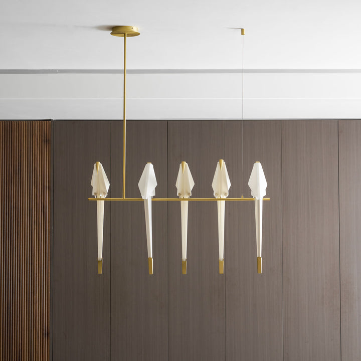 Paper Crane Bird LED Chandelier - Vakkerlight