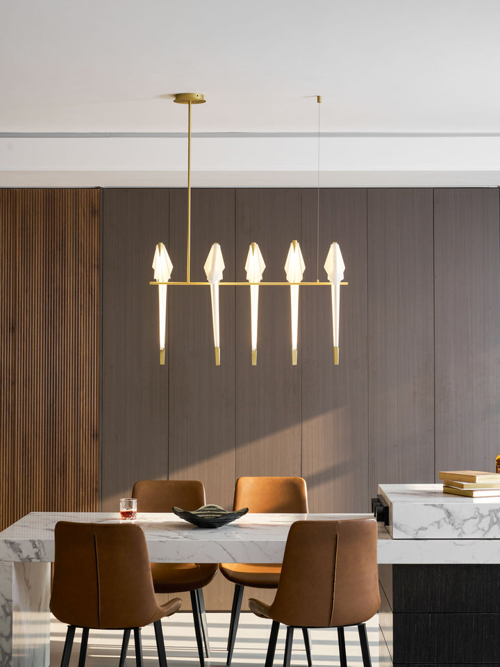 Paper Crane Bird LED Chandelier - Vakkerlight