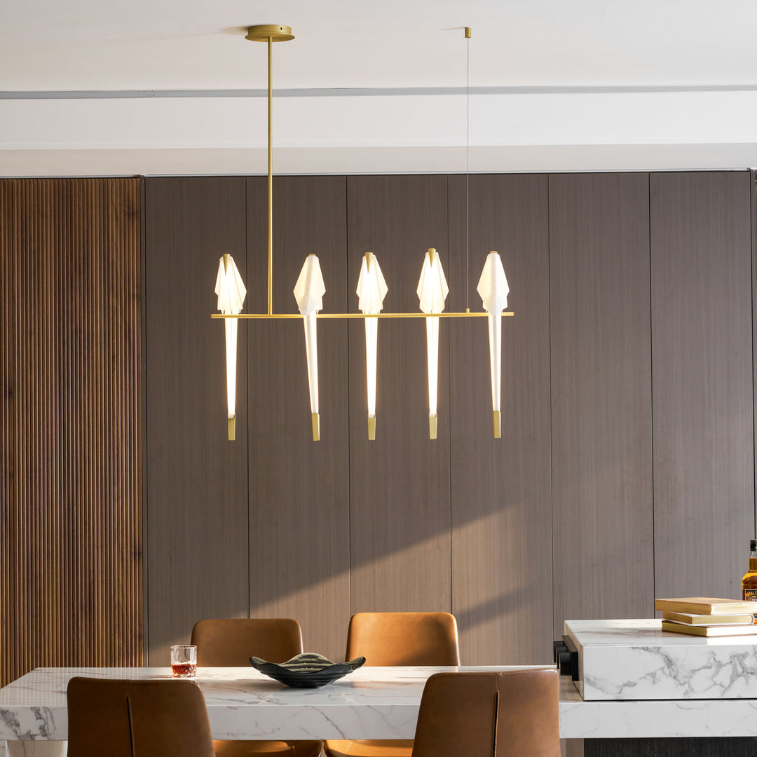 Paper Crane Bird LED Chandelier - Vakkerlight