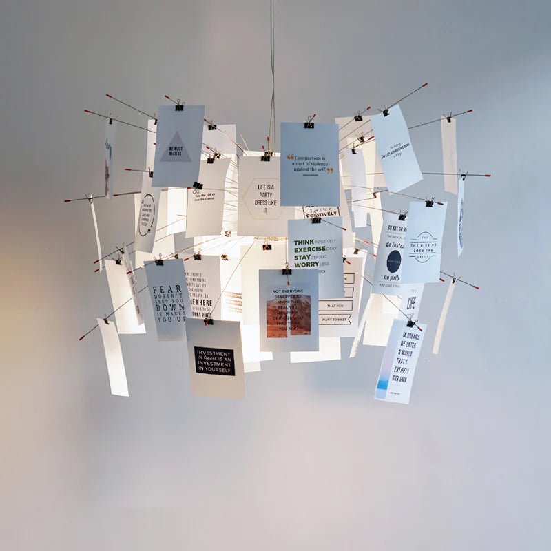 Paper Chandelier - Vakkerlight