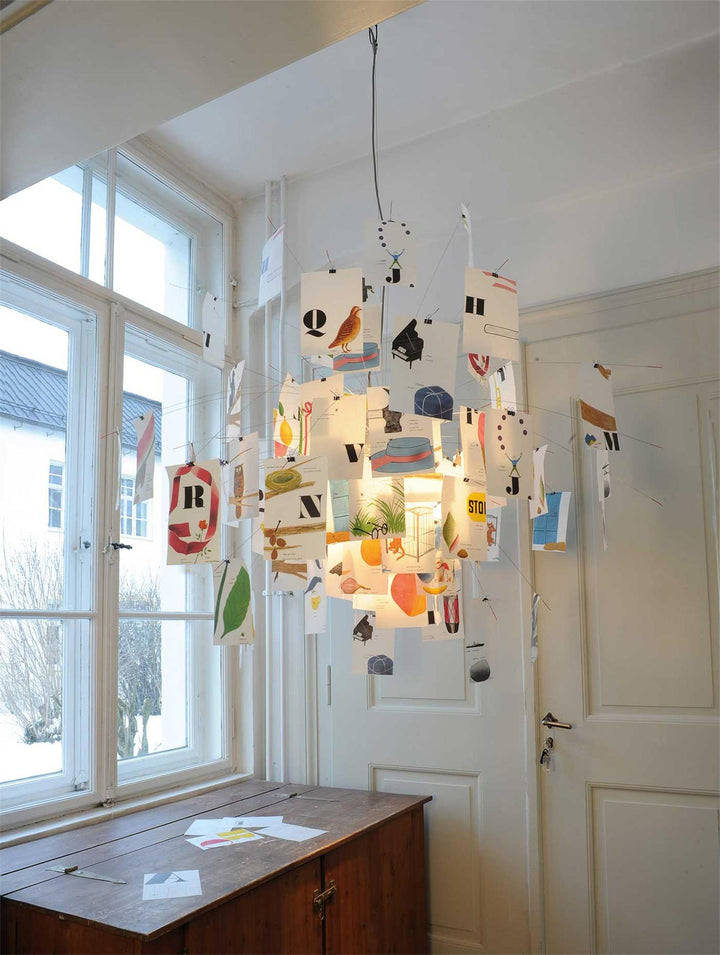 Paper Chandelier - Vakkerlight