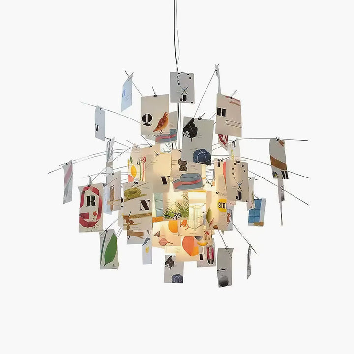 Paper Chandelier - Vakkerlight