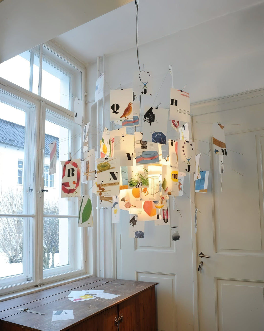 Paper Chandelier - Vakkerlight