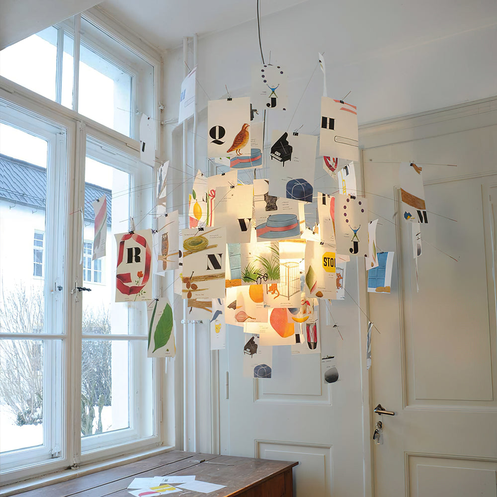 Paper Chandelier - Vakkerlight