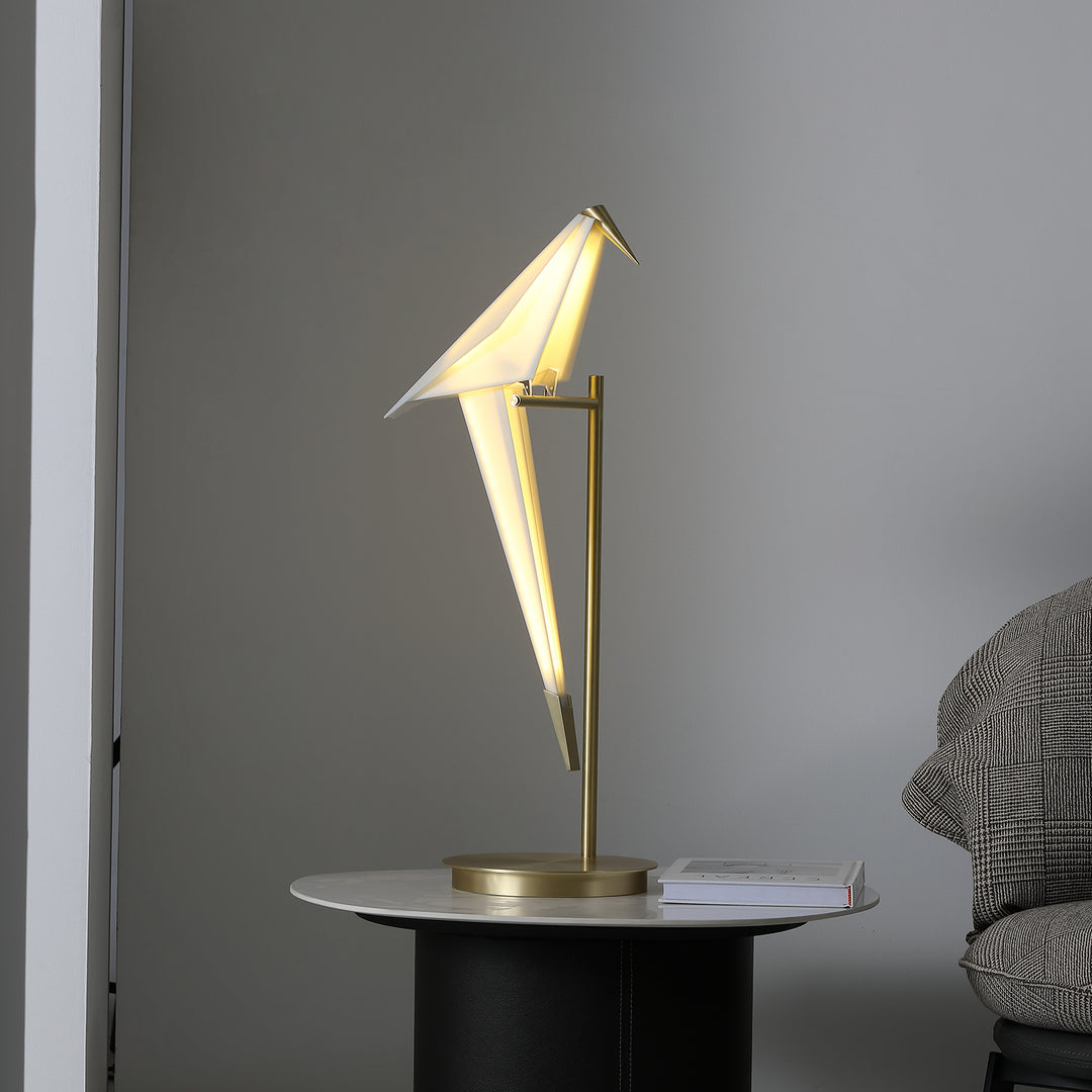 Paper Crane Bird Table Lamp