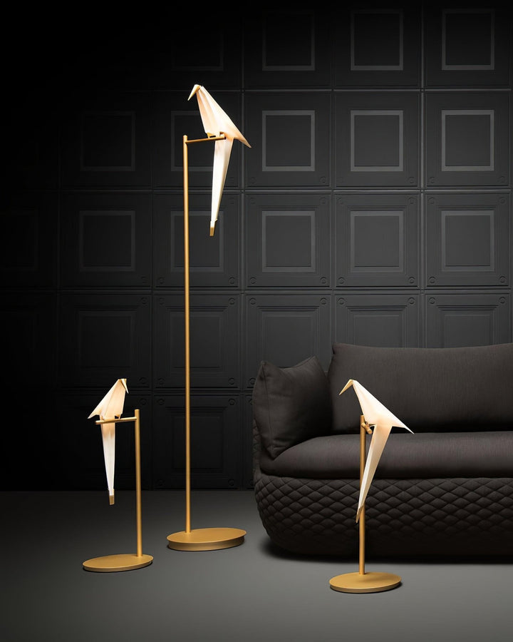 Paper Crane Bird Floor Lamp - Vakkerlight