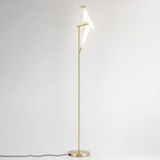 Paper Crane Bird Floor Lamp - Vakkerlight