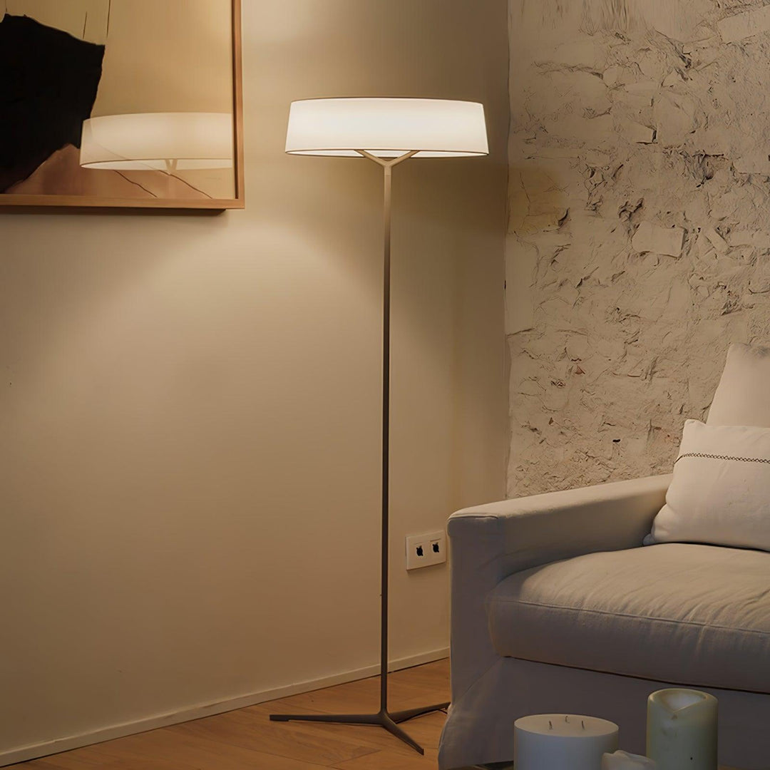 Paper Glow Circular Floor Lamp - Vakkerlight