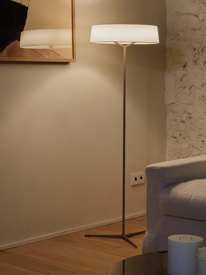 Paper Glow Circular Floor Lamp - Vakkerlight