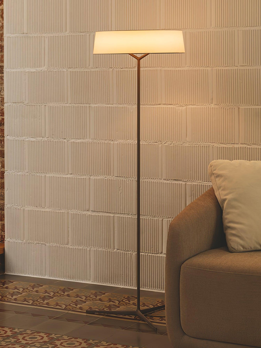 Paper Glow Circular Floor Lamp - Vakkerlight