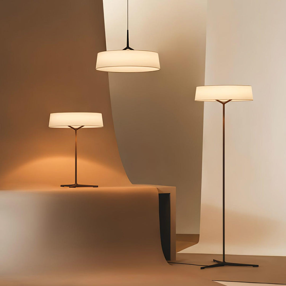 Paper Glow Circular Table Lamp - Vakkerlight